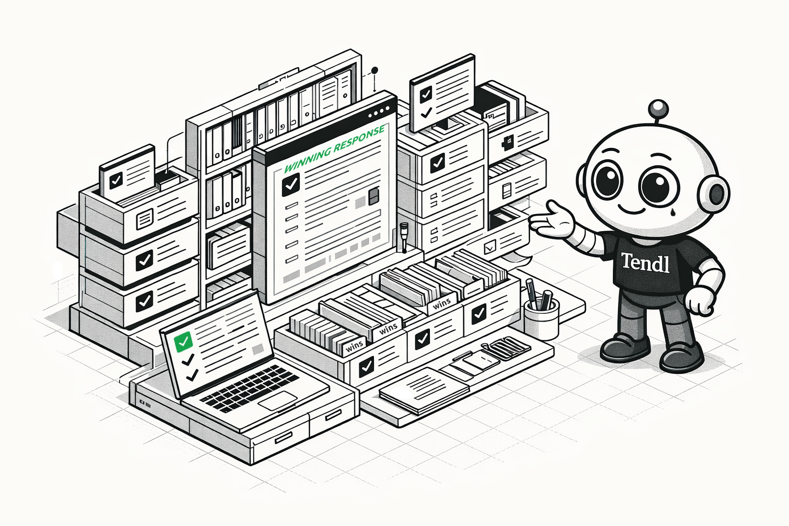 How To Use Your Response Library To Tender With AI