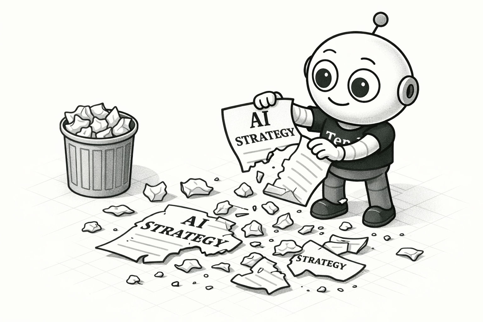 You Don’t Need An AI Strategy! But Here’s A Simple One If You Insist